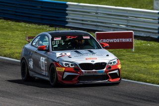 #44 BMW M2 CS (Cup) of Colin Garrett, Rooster Hall Racing, TC America, TCX, SRO America, Sebring International Raceway, Sebring, FL, September 2022.
 | Fabian Lagunas/SRO             