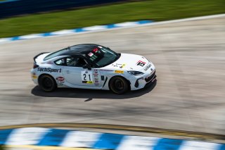 #21 Subaru BRZ of Gresham Wagner, TechSport Racing, TC America, TCA, SRO America, Sebring International Raceway, Sebring, FL, September 2022.
 | SRO Motorsports Group