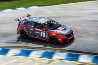 #9 Honda Civic Type-R, of Kevin Boehm, Skip Barber Racing, TC America, TC, SRO America, Sebring International Raceway, Sebring, FL, September 2022.
 | SRO Motorsports Group