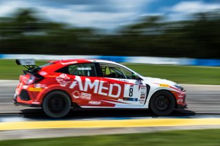 #8 Honda Civic Type-R, of Ruben Igleias, VGRT Racing Team, TC America, TC, SRO America, Sebring International Raceway, Sebring, FL, September 2022.
 | SRO Motorsports Group