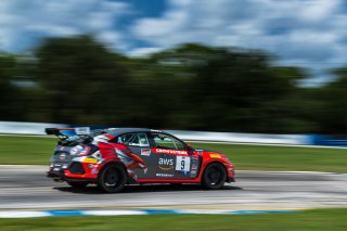 #9 Honda Civic Type-R, of Kevin Boehm, Skip Barber Racing, TC America, TC, SRO America, Sebring International Raceway, Sebring, FL, September 2022.
 | SRO Motorsports Group