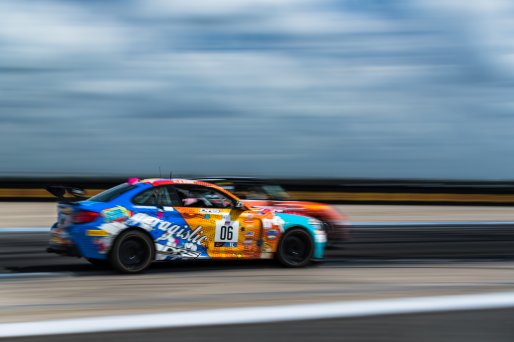 #06 BMW M240iR (*2019 EVO)of Matthew Ibrahim, DRS & Garagistic, TC America, TC, SRO America, Sebring International Raceway, Sebring, FL, September 2022.
 | SRO Motorsports Group