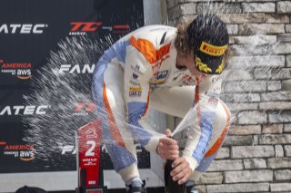 #98 Hyundai Elenta N-Line of Branyon Tiner, BRYAN HERTA AUTOSPORT W/ CURB-AGAJANIAN, TC America, TCA, SRO America, Sebring International Raceway, Sebring, FL, September 2022. | Brian Cleary/SRO