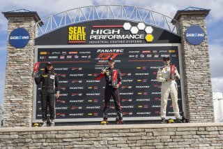#44 BMW M2 CS (Cup) of Colin Garrett, Rooster Hall Racing, TC America, TCX, SRO America, Sebring International Raceway, Sebring, FL, September 2022. | Brian Cleary/SRO