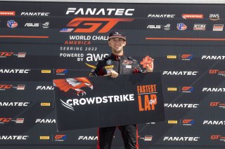 #44 BMW M2 CS (Cup) of Colin Garrett, Rooster Hall Racing, TC America, TCX, SRO America, Sebring International Raceway, Sebring, FL, September 2022. | Brian Cleary/SRO