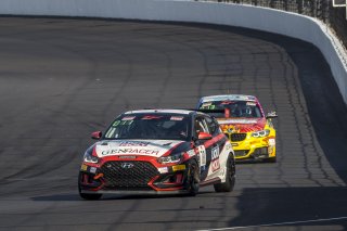 #78 Hyundai Veloster N DCT TC of Jeff Ricca, Genracer Ricca Autosport, TC America, TC, SRO America, Indianapolis Motor Speedway, Indianapolis, Indiana, Oct 2022.
 | Brian Cleary/SRO