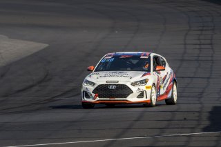 #98 Hyundai Elenta N-Line of Branyon Tiner, BRYAN HERTA AUTOSPORT W/ CURB-AGAJANIAN, TC America, TCA, SRO America, Indianapolis Motor Speedway, Indianapolis, Indiana, Oct 2022.
 | Brian Cleary/SRO