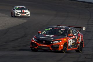 #9 Honda Civic Type-R, of Kevin Boehm, Skip Barber Racing, TC America, TC, SRO America, Indianapolis Motor Speedway, Indianapolis, Indiana, Oct 2022.
 | Brian Cleary/SRO