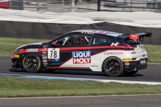 #78 Hyundai Veloster N DCT TC of Jeff Ricca, Genracer Ricca Autosport, TC America, TC, SRO America, Indianapolis Motor Speedway, Indianapolis, Indiana, Oct 2022.
 | Brian Cleary/SRO