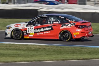 #780 Honda Civic Is of Sally McNulty, VGRT Racing Team, TC America, TCA, SRO America, Indianapolis Motor Speedway, Indianapolis, Indiana, Oct 2022.
 | Brian Cleary/SRO