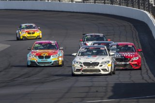 #24 BMW M2 CS (Cup) of Joseph Catania, Rigid Speed, TC America, TCX, SRO America, Indianapolis Motor Speedway, Indianapolis, Indiana, Oct 2022.
 | Brian Cleary/SRO