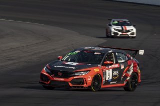 #9 Honda Civic Type-R, of Kevin Boehm, Skip Barber Racing, TC America, TC, Indy 8 Hours, Intercontinental GT Challenge, Indianapolis Motor Speedway, Indianapolis, Indiana, Oct 2022.
 | Brian Cleary/SRO