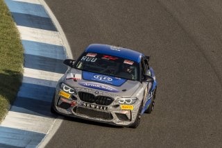 #1 BMW M2 CS (Cup) of Jacob Ruud, Fast Track Racing, TC America, TCX, SRO America, Indianapolis Motor Speedway, Indianapolis, Indiana, Oct 2022.
 | Brian Cleary/SRO