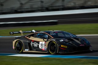 #191 Lamborghini Huracan GT3 of Jeff Burton, TR3 Racing, GT America Powered by AWS, SRO3, SRO America, Indianapolis Motor Speedway, Indianapolis, Indiana, Oct 2022.
 | Fabian Lagunas/SRO        