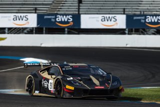 #191 Lamborghini Huracan GT3 of Jeff Burton, TR3 Racing, GT America Powered by AWS, SRO3, SRO America, Indianapolis Motor Speedway, Indianapolis, Indiana, Oct 2022.
 | Fabian Lagunas/SRO        