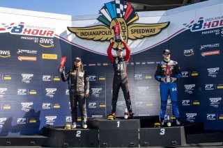 #44 BMW M2 CS (Cup) of Colin Garrett, Rooster Hall Racing, TC America, TCX, SRO America, Indianapolis Motor Speedway, Indianapolis, Indiana, Oct 2022.
 | Fabian Lagunas/SRO