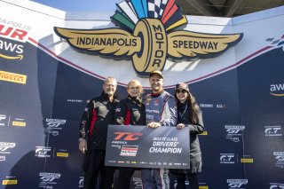 #9 Honda Civic Type-R, of Kevin Boehm, Skip Barber Racing, TC America, TC, SRO America, Indianapolis Motor Speedway, Indianapolis, Indiana, Oct 2022.
 | Fabian Lagunas/SRO