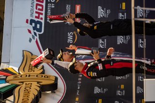 #9 Honda Civic Type-R, of Kevin Boehm, Skip Barber Racing, TC America, TC, SRO America, Indianapolis Motor Speedway, Indianapolis, Indiana, Oct 2022.
 | Regis Lefebure/SRO