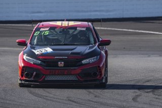 #93 Honda Civic Type-R, of Karl Hertel HART Alabama, TC America, TC, SRO America, Indianapolis Motor Speedway, Indianapolis, Indiana, Oct 2022.
 | Brian Cleary/SRO
