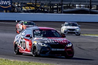 #30 BMW M2 CS (Cup) of Steve Streimer, HARD Motorsport, TC America, TCX, SRO America, Indianapolis Motor Speedway, Indianapolis, Indiana, Oct 2022.
 | Brian Cleary/SRO