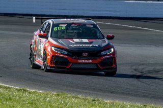 #9 Honda Civic Type-R, of Kevin Boehm, Skip Barber Racing, TC America, TC, SRO America, Indianapolis Motor Speedway, Indianapolis, Indiana, Oct 2022.
 | Brian Cleary/SRO
