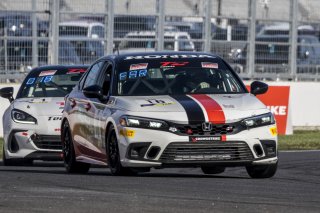 #16 Honda Civic Si of Carter Fartuch, Skip Barber Racing School, TC America, TCA, SRO America, Indianapolis Motor Speedway, Indianapolis, Indiana, Oct 2022.
 | Brian Cleary/SRO