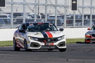 #2 Honda Civic Si of Colin Harrison, Skip Barber Racing School, TC America, TCA, SRO America, Indianapolis Motor Speedway, Indianapolis, Indiana, Oct 2022.
 | Brian Cleary/SRO