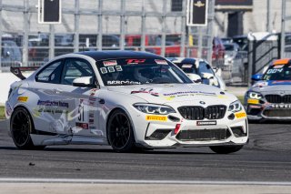 #51 BMW M2 CS (Cup) of Brett Scroggin, Homewrecker Racing LLC, TC America, TCX, SRO America, Indianapolis Motor Speedway, Indianapolis, Indiana, Oct 2022.
 | Brian Cleary/SRO