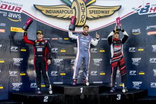 #9 Honda Civic Type-R, of Kevin Boehm, Skip Barber Racing, TC America, TC, SRO America, Indianapolis Motor Speedway, Indianapolis, Indiana, Oct 2022.
 | Brian Cleary/SRO