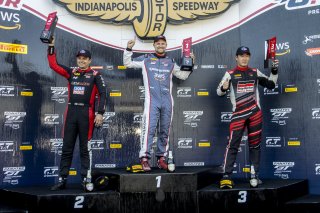 #9 Honda Civic Type-R, of Kevin Boehm, Skip Barber Racing, TC America, TC, SRO America, Indianapolis Motor Speedway, Indianapolis, Indiana, Oct 2022.
 | Brian Cleary/SRO