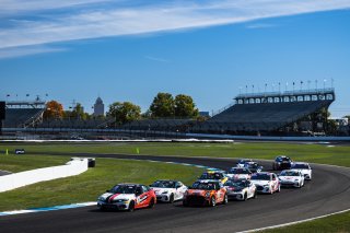 #16 Honda Civic Si of Carter Fartuch, Skip Barber Racing School, TC America, TCA, SRO America, Indianapolis Motor Speedway, Indianapolis, Indiana, Oct 2022.
 | Fabian Lagunas/SRO        
