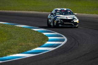 #38 BMW M2 CS (Cup) of Chris Walsh, STR38 Motorsports, TC America, TCX, SRO America, Indianapolis Motor Speedway, Indianapolis, Indiana, Oct 2022.
 | Fabian Lagunas/SRO        