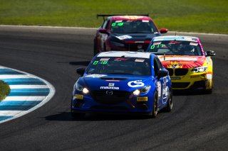 #70 Mazda 3 of Joey Jordan, FTG Racing, TC America, TC, SRO America, Indianapolis Motor Speedway, Indianapolis, Indiana, Oct 2022.
 | Fabian Lagunas/SRO        