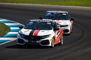 #2 Honda Civic Si of Colin Harrison, Skip Barber Racing School, TC America, TCA, SRO America, Indianapolis Motor Speedway, Indianapolis, Indiana, Oct 2022.
 | Fabian Lagunas/SRO        