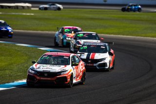 #8 Honda Civic Type-R, of Ruben Igleias, VGRT Racing Team, TC America, TC, SRO America, Indianapolis Motor Speedway, Indianapolis, Indiana, Oct 2022.
 | Fabian Lagunas/SRO        