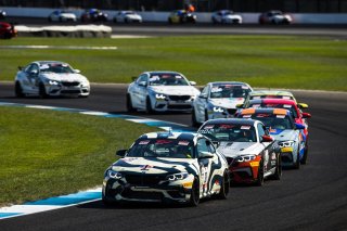 #38 BMW M2 CS (Cup) of Chris Walsh, STR38 Motorsports, TC America, TCX, SRO America, Indianapolis Motor Speedway, Indianapolis, Indiana, Oct 2022.
 | Fabian Lagunas/SRO        