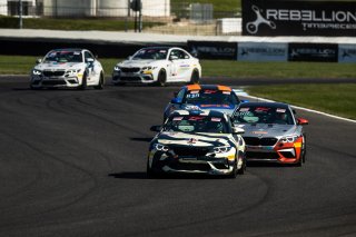 #38 BMW M2 CS (Cup) of Chris Walsh, STR38 Motorsports, TC America, TCX, SRO America, Indianapolis Motor Speedway, Indianapolis, Indiana, Oct 2022.
 | Fabian Lagunas/SRO        