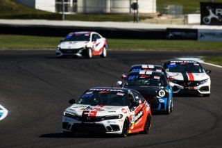 #780 Honda Civic Is of Sally McNulty, VGRT Racing Team, TC America, TCA, SRO America, Indianapolis Motor Speedway, Indianapolis, Indiana, Oct 2022.
 | Fabian Lagunas/SRO        