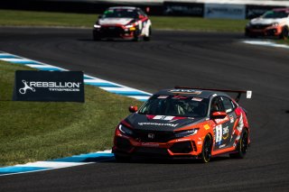 #9 Honda Civic Type-R, of Kevin Boehm, Skip Barber Racing, TC America, TC, SRO America, Indianapolis Motor Speedway, Indianapolis, Indiana, Oct 2022.
 | Fabian Lagunas/SRO        