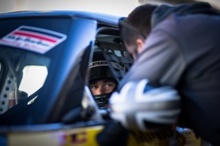 #61 Mini Cooper 2019 - JCW New of Christian Perocarpi, MINI JCW Team, TC America, TCA, SRO America, Indianapolis Motor Speedway, Indianapolis, Indiana, Oct 2022.
 | Fabian Lagunas/SRO        