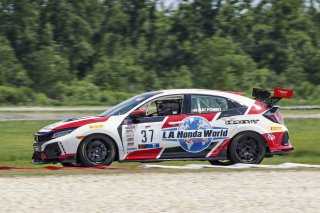 #37 HondaCivic Type-R of Mat Pombo, LA World Racing, TC America, TC, SRO America, New Orleans Motorsports Park, New Orleans, LA, May 2022.
 | Brian Cleary/SRO