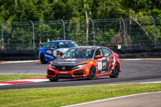 SRO America, New Orleans Motorsports Park, New Orleans, LA, May 2022.#9 Honda Civic Type-R, of Kevin Boehm, Skip Barber Racing, TC America, TC
 | SRO Motorsports Group