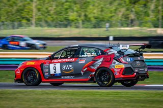 SRO America, New Orleans Motorsports Park, New Orleans, LA, May 2022.#9 Honda Civic Type-R, of Kevin Boehm, Skip Barber Racing, TC America, TC
 | SRO Motorsports Group