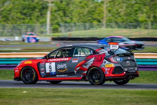 SRO America, New Orleans Motorsports Park, New Orleans, LA, May 2022.#9 Honda Civic Type-R, of Kevin Boehm, Skip Barber Racing, TC America, TC
 | SRO Motorsports Group