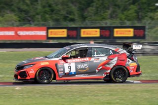 SRO America, New Orleans Motorsports Park, New Orleans, LA, May 2022.#9 Honda Civic Type-R, of Kevin Boehm, Skip Barber Racing, TC America, TC
 | SRO Motorsports Group