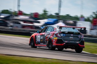 SRO America, New Orleans Motorsports Park, New Orleans, LA, May 2022.#9 Honda Civic Type-R, of Kevin Boehm, Skip Barber Racing, TC America, TC
 | SRO Motorsports Group
