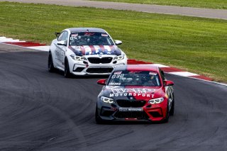#30 BMW M2 CS (Cup) of Steve Streimer, HARD Motorsport, TC America, TCX, SRO America, New Orleans Motorsports Park, New Orleans, LA, May 2022.
 | Brian Cleary/SRO