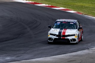 #16 Honda Civic Si of Carter Fartuch, Skip Barber Racing School, TC America, TCA, SRO America, New Orleans Motorsports Park, New Orleans, LA, May 2022.
 | Brian Cleary/SRO