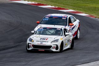 #23 Subaru BRZ of Shaoyl Che, TechSport Racing, TC America, TCA, SRO America, New Orleans Motorsports Park, New Orleans, LA, May 2022.
 | Brian Cleary/SRO