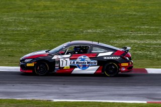 #77 Honda Civic Si of Mario Biundo, LA Honda World Racing, TC America, TCA, SRO America, New Orleans Motorsports Park, New Orleans, LA, May 2022.
 | Brian Cleary/SRO